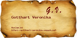 Gotthart Veronika névjegykártya