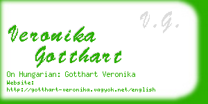 veronika gotthart business card